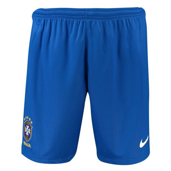 Pantalones Brasil Replica Primera Ropa 2019 Azul